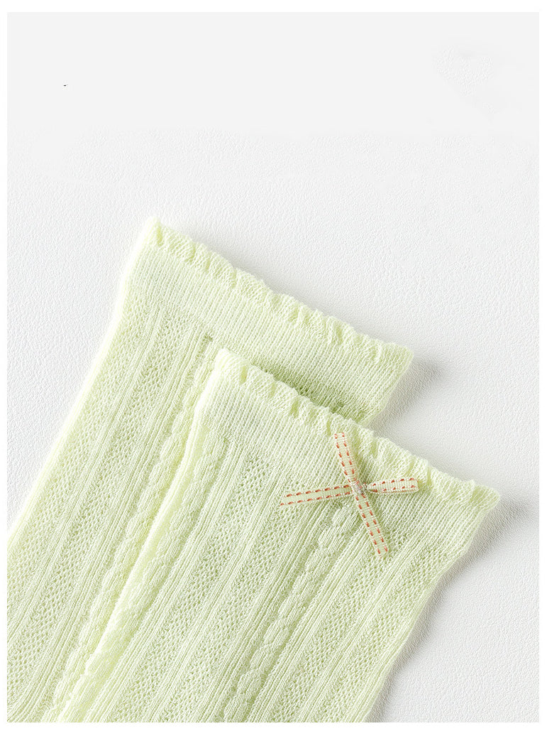 Miss June’s | Set of 3 pairs summer cotton socks| Cute | Patterned | Designed | Women | Gift Idea | Casual | Comfortable