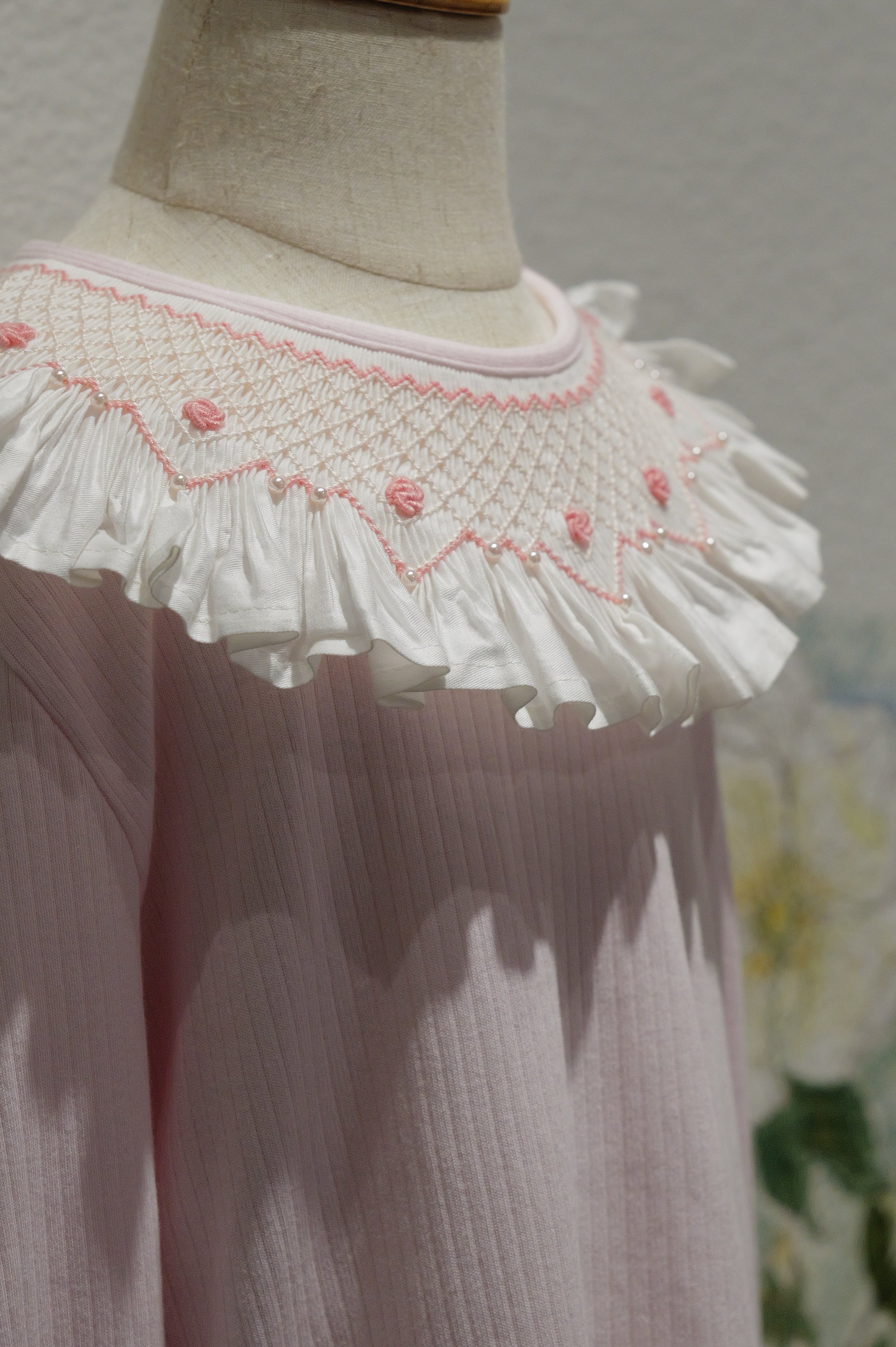 Kid’s Hand-smocked top