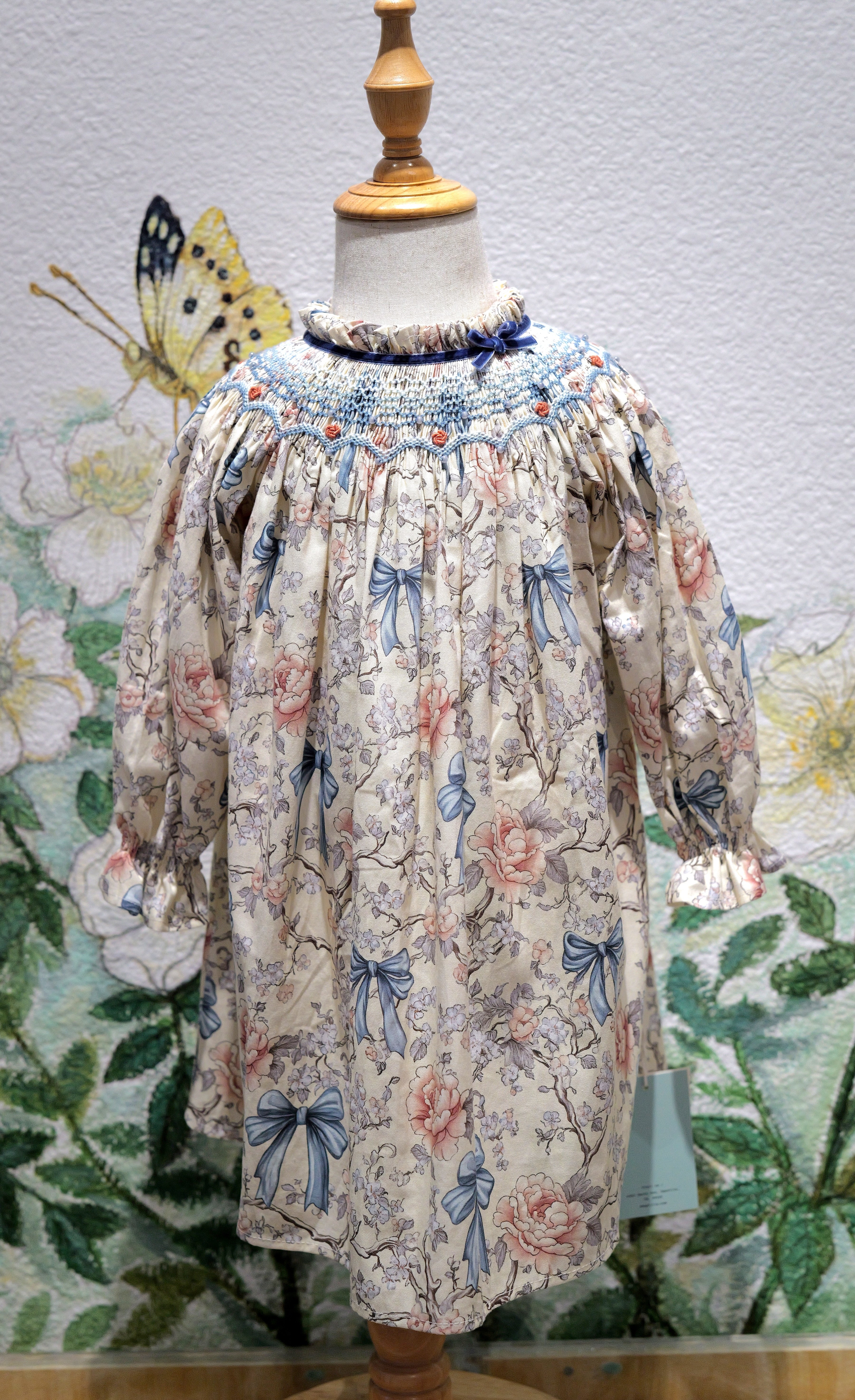 Smocked Dress – Hand Embroidered