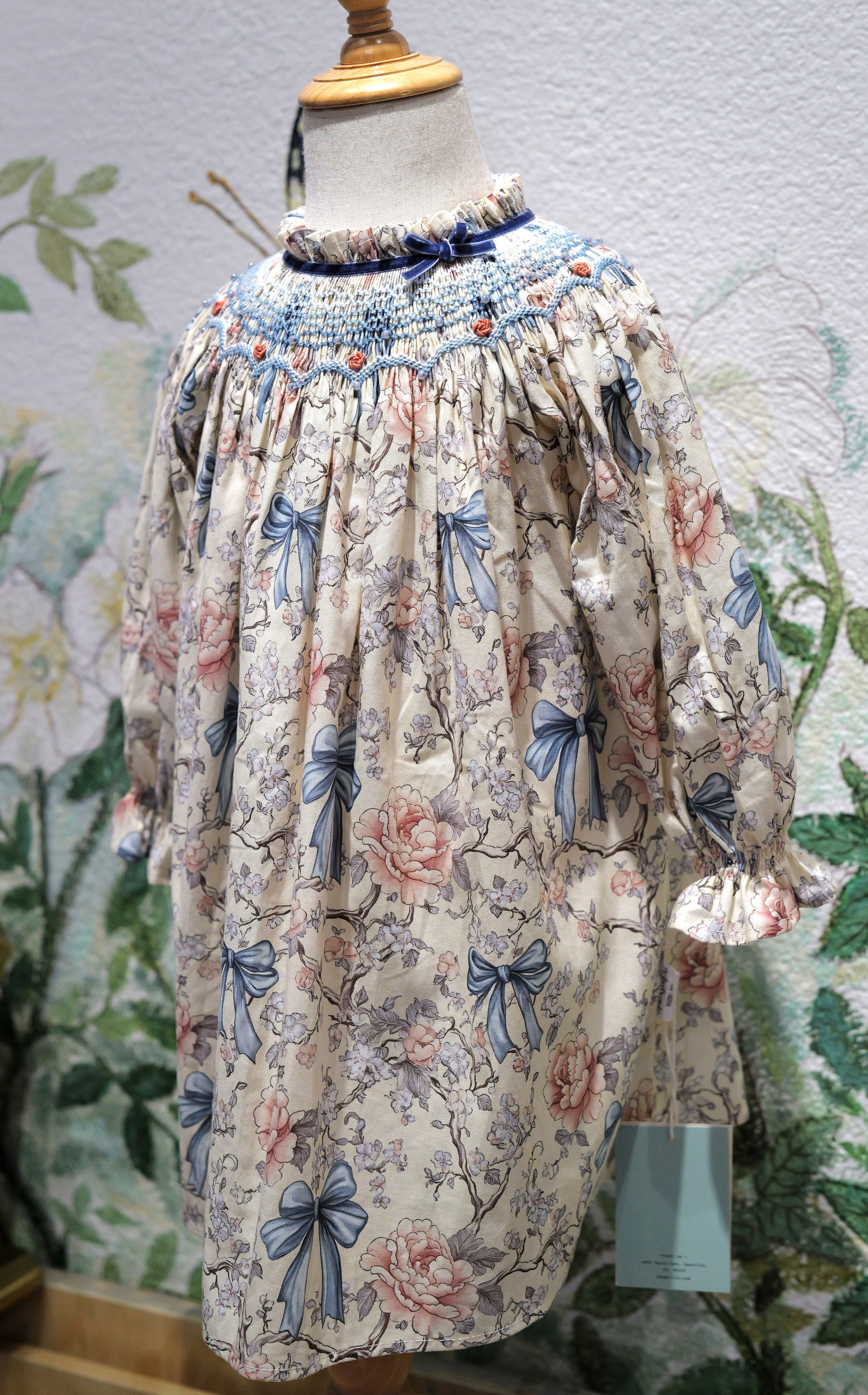 Smocked Dress – Hand Embroidered