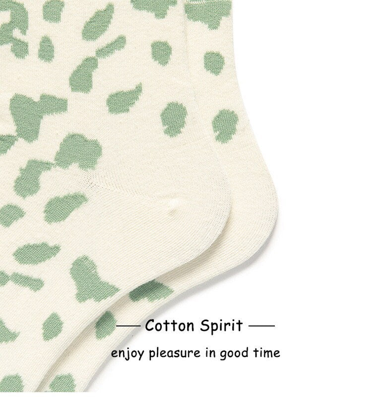 Miss June’s, Women’s cotton Socks, Leopard-print,Cool socks, Cute socks, Cotton socks,patterned socks