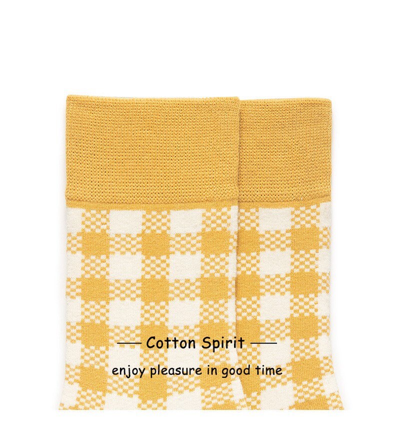 Miss June’s, Cute socks,colorful socks,cool socks,patterned socks,check patterned socks, women’s cotton socks,Casual socks