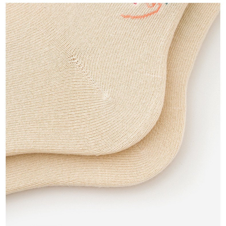 Miss June’s | Set of 3 pairs cotton socks; Cute | Black | Cool | Patterned | Designed | Women | Gift Idea | Casual | Comfortable