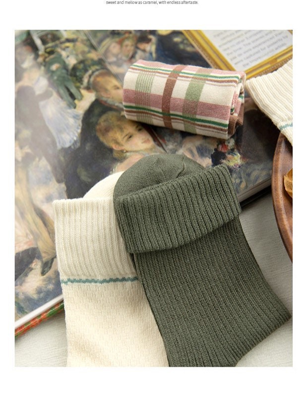 Miss June’s | Set of 3 pair of cotton socks; Cute | Colorful | Cool | Patterned | Designed | Women | Gift Idea | Casual | Comfortable