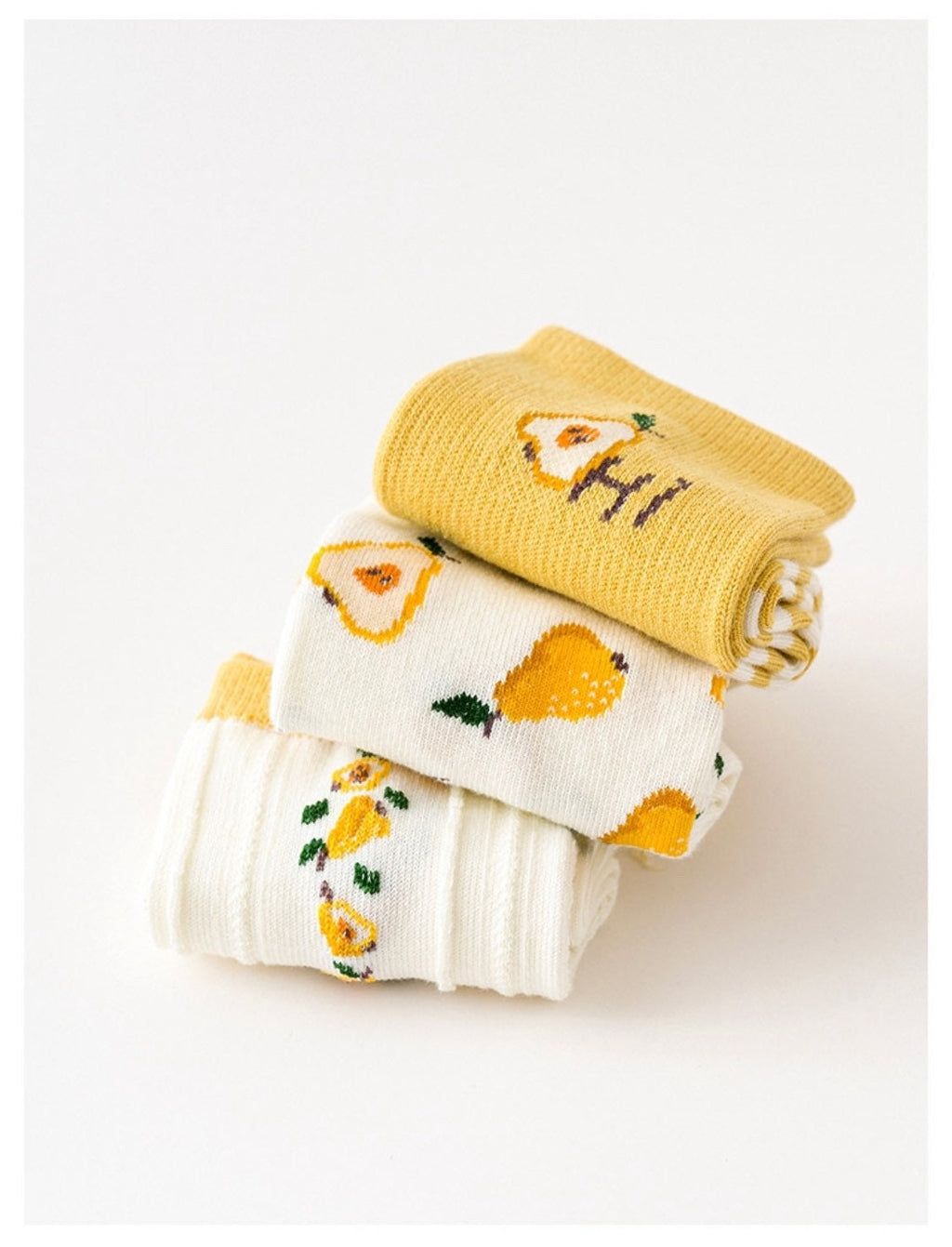 Miss June’s | Set of 3 pairs cotton socks; Cute | Colorful | Cool | Patterned | Designed | Women | Gift Idea | Casual | Art | Comfortable