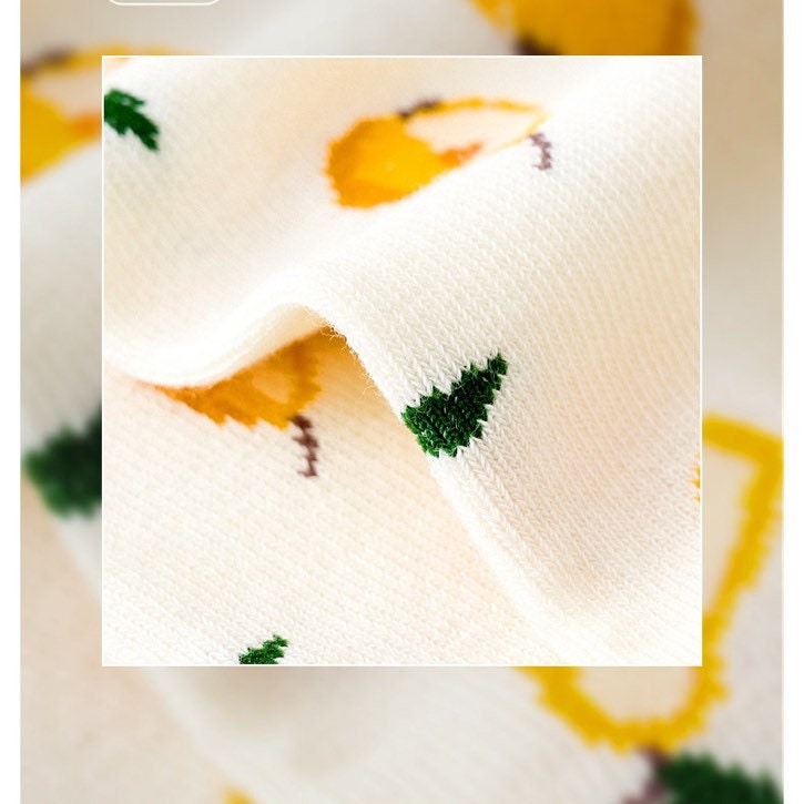 Miss June’s | Set of 3 pairs cotton socks; Cute | Colorful | Cool | Patterned | Designed | Women | Gift Idea | Casual | Art | Comfortable