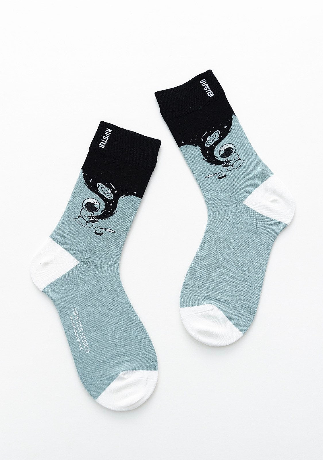 Miss June’s | Set 3 pairs cotton socks｜Creative | Colorful | Cool | Patterned | Designed | Unisex | Gift Idea | Art | Comfortable | Men