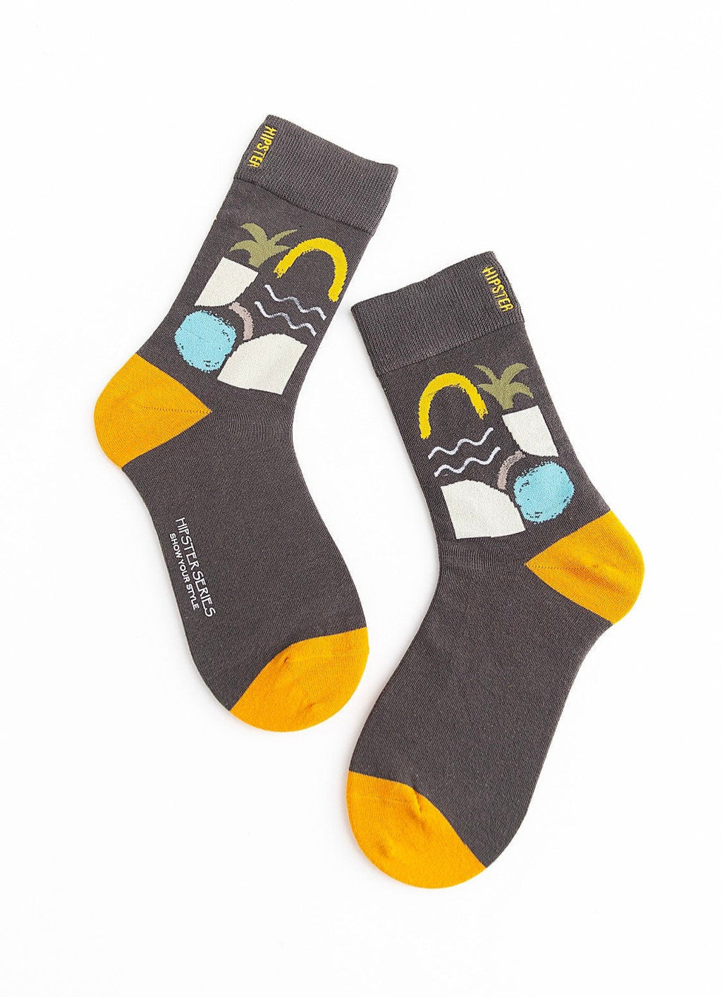Miss June’s | Set 3 pair cotton socks ｜Creative | Colorful | Cool | Patterned | Designed | Unisex | Gift Idea | Art | Comfort | Women｜