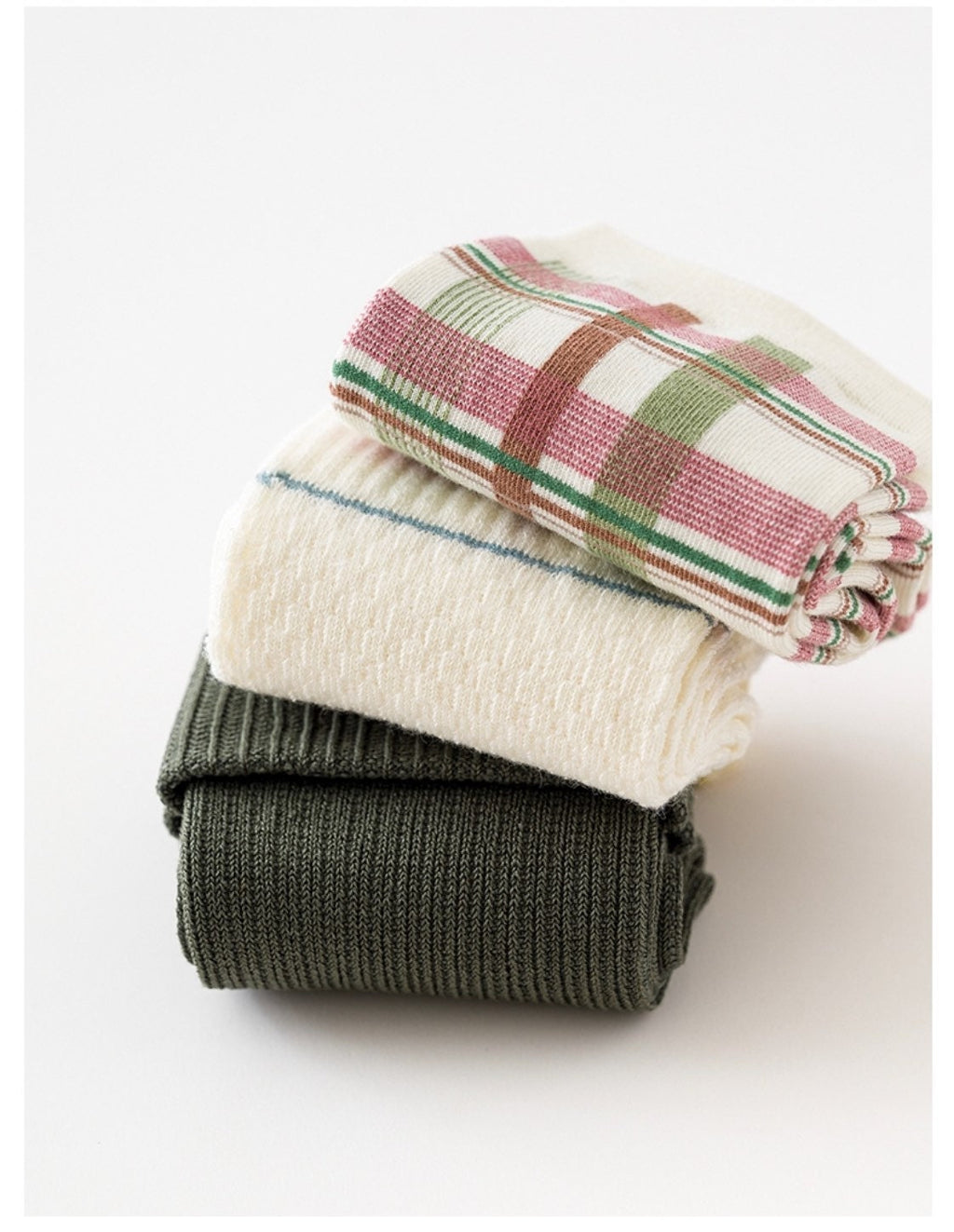 Miss June’s | Set of 3 pair of cotton socks; Cute | Colorful | Cool | Patterned | Designed | Women | Gift Idea | Casual | Comfortable