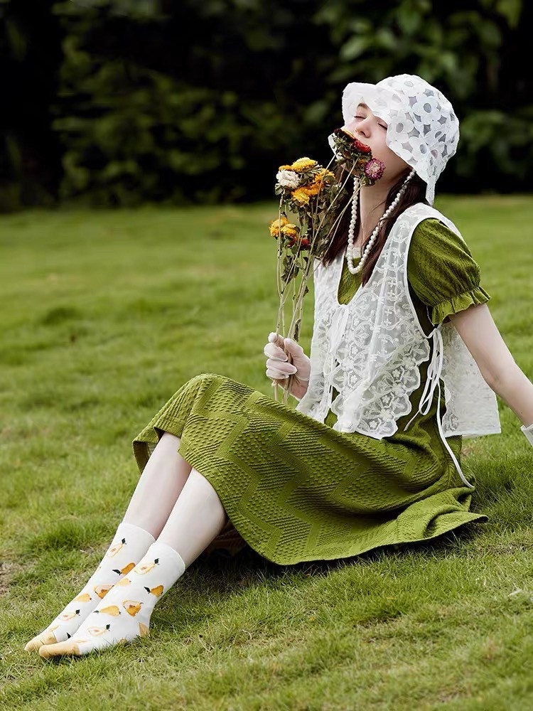 Miss June’s | Set of 3 pairs cotton socks; Cute | Colorful | Cool | Patterned | Designed | Women | Gift Idea | Casual | Art | Comfortable