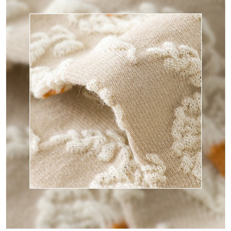 Miss June’s | Set of 3 pairs of cotton socks｜Cute | elegant | Daily | Patterned | Designed | Women | Gift Idea | Casual | Comfortable