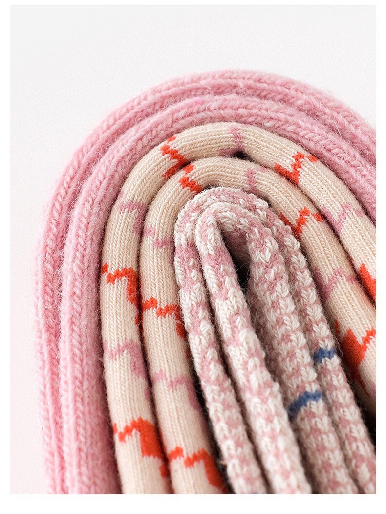 Miss June’s | Set of 3 pairs of cotton socks; Cute | Colorful | Cool | Patterned | Designed | Women | Gift Idea | Casual | Comfortable