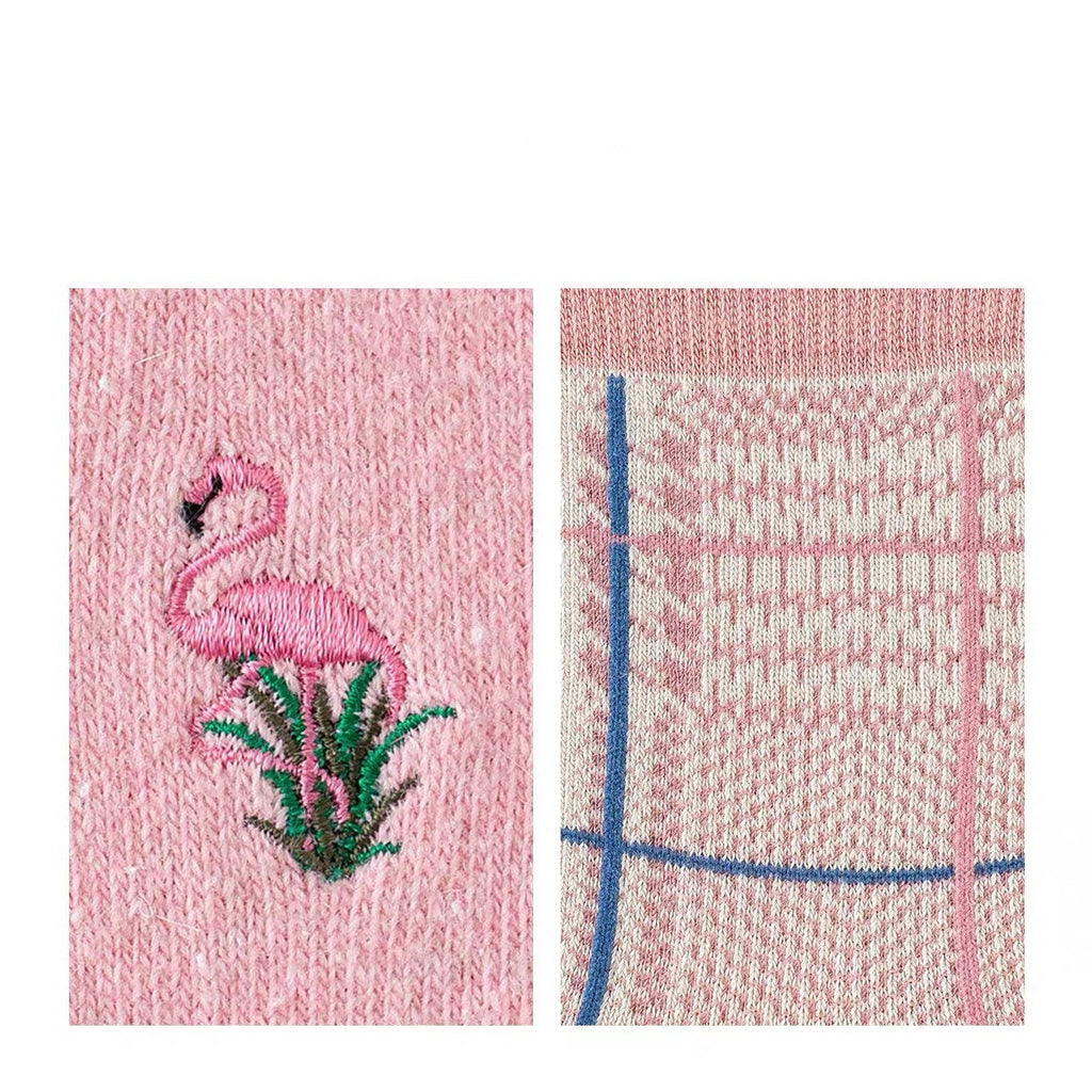 Miss June’s | Set of 3 pairs of cotton socks; Cute | Colorful | Cool | Patterned | Designed | Women | Gift Idea | Casual | Comfortable