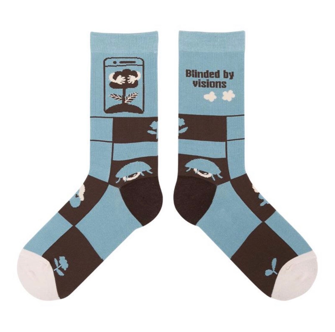 Miss June’s| 1 pair cotton socks｜Creative | Colorful | Cool | Patterned | Designed | Unisex | Gift Idea | Casual | Art | Comfortable｜Funny｜