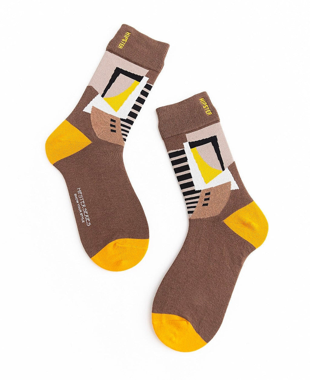 Miss June’s | Set 3 pair cotton socks ｜Creative | Colorful | Cool | Patterned | Designed | Unisex | Gift Idea | Art | Comfort | Women｜