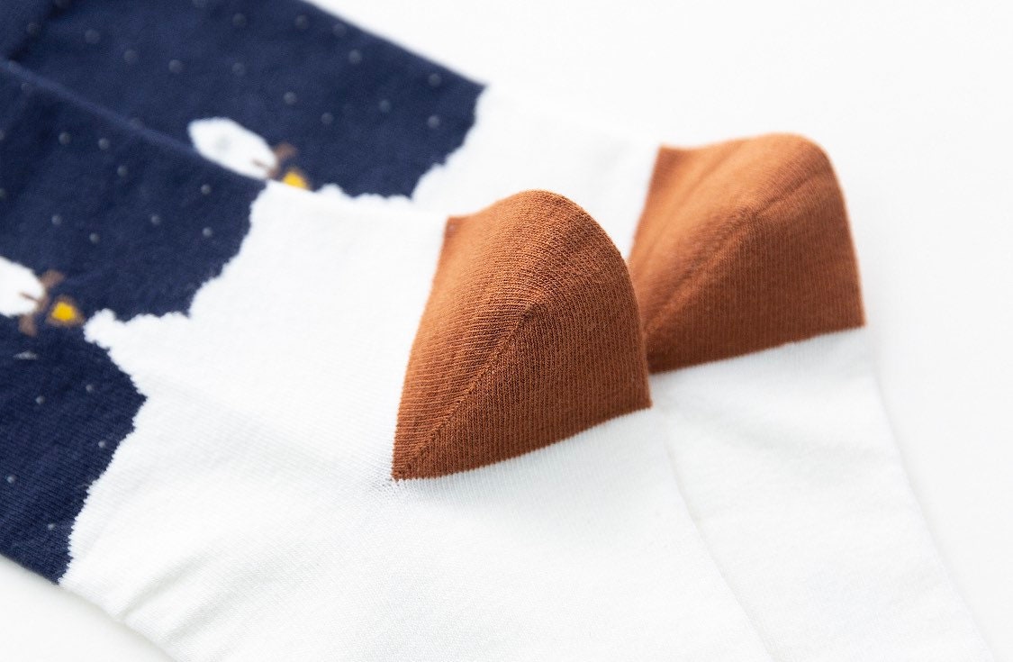 Miss June’s | Set 3 pairs cotton socks｜Creative | Colorful | Cool | Patterned | Designed | Unisex | Gift Idea | Art | Comfortable | Men