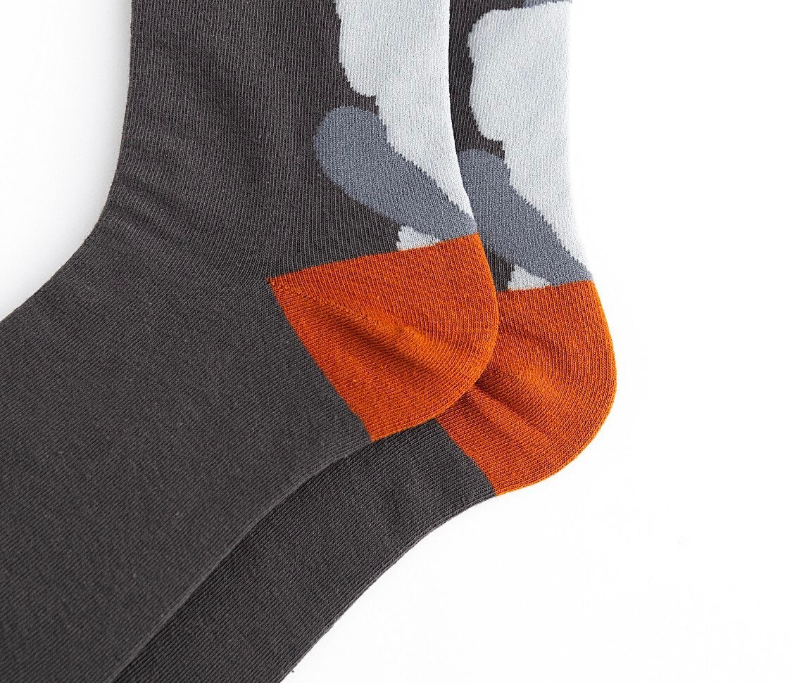 Miss June’s | Set 3 pairs cotton socks｜Creative | Colorful | Cool | Patterned | Designed | Unisex | Gift Idea | Art | Comfortable | Men