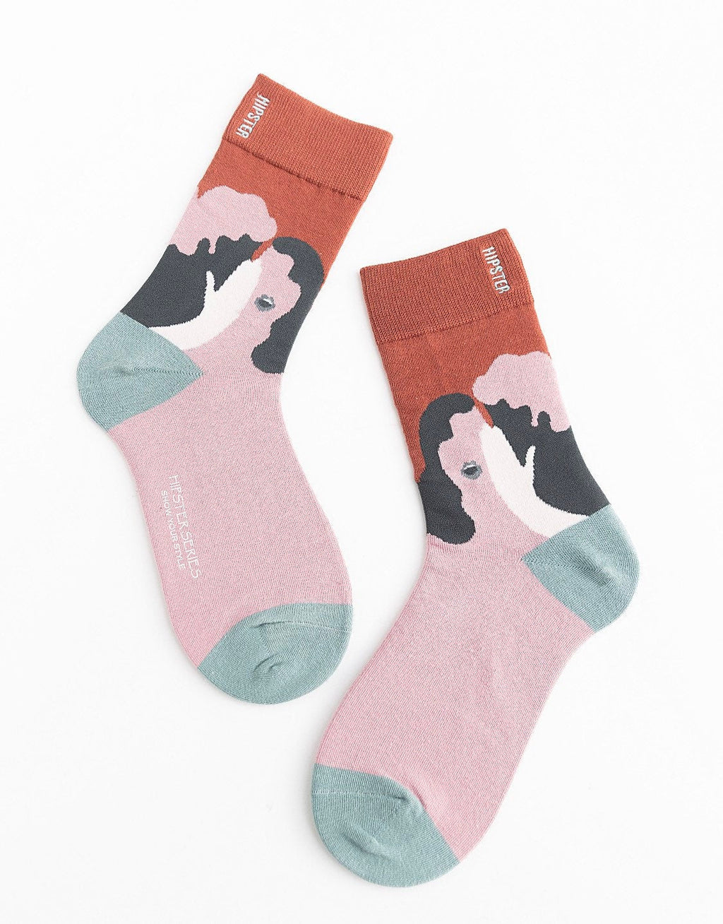 Miss June’s | Set 3 pair cotton socks｜Creative | Colorful | Cool | Patterned | Designed | Unisex | Gift Idea | Art | Comfort | Women