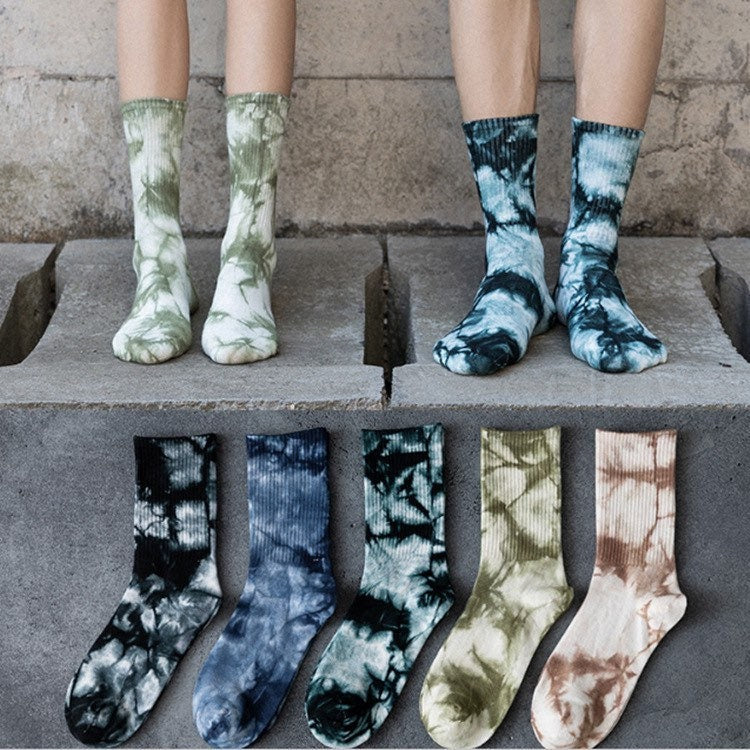 Miss June’s | Dye socks｜Creative | Colorful | Cool | Patterned | Designed | Unisex | Gift Idea | Casual | Stylish | Comfortable|Women| Men