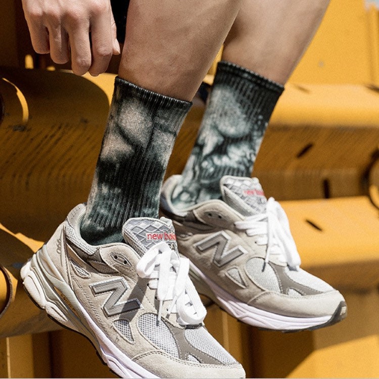 Miss June’s | Dye socks｜Creative | Colorful | Cool | Patterned | Designed | Unisex | Gift Idea | Casual | Stylish | Comfortable|Women| Men