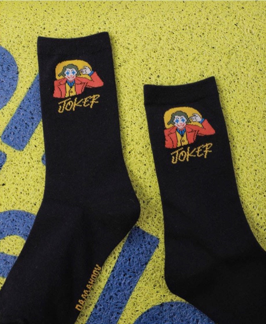 Miss June’s| 1 pair cotton socks｜Creative | Colorful | Cool | Patterned | Designed | Unisex | Gift Idea | Casual | Comfortable