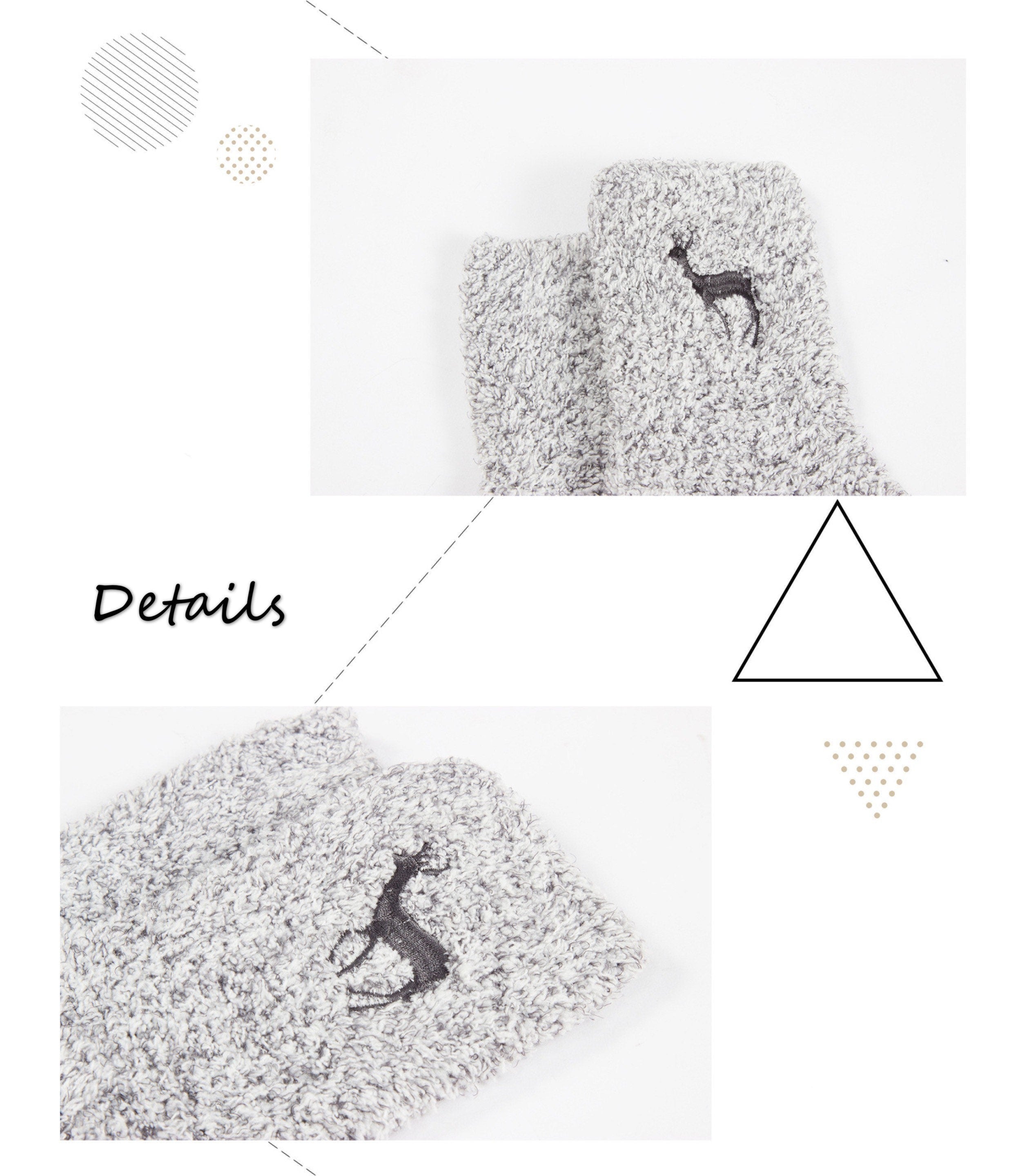 Miss June’s | Women’s | 1 pair | Floor socks | Christmas | Cute | Fuzzy | Home wear | Warm | Soft | Gift Idea | Cozy | Comfort| Winter|Cozy