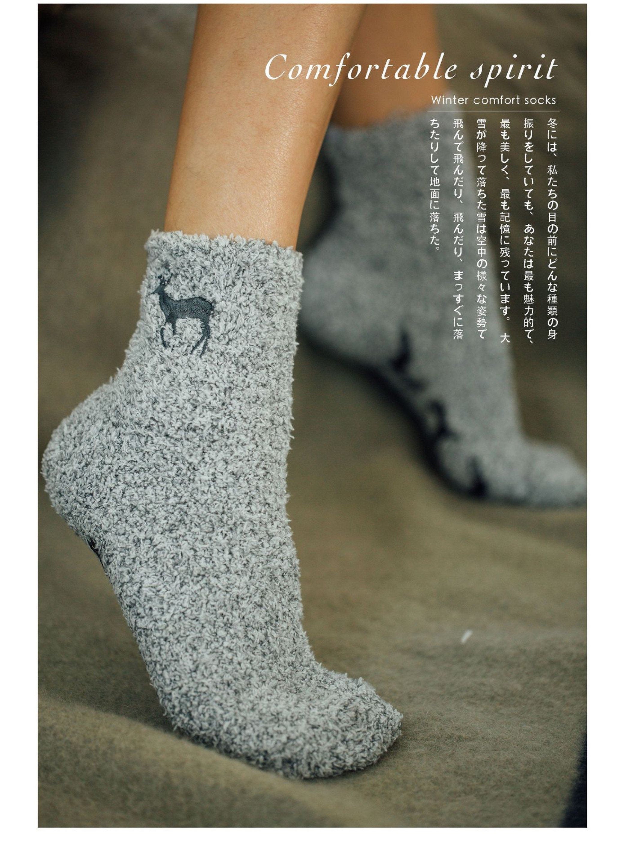 Miss June’s | Women’s | 1 pair | Floor socks | Christmas | Cute | Fuzzy | Home wear | Warm | Soft | Gift Idea | Cozy | Comfort| Winter|Cozy