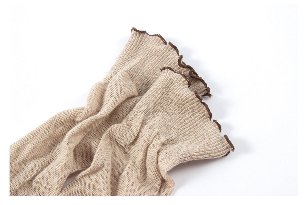 Miss June’s | Women’s | 1 Pair of knit cotton socks｜Creative | Elegant | Cute | Lady | Designed | Gift Idea | Casual | Stylish | Comfortable