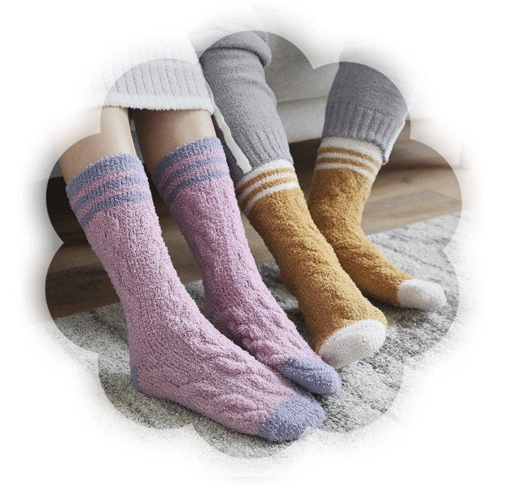 Miss June’s | Unisex | 1 pair | Floor socks | Cozy | Cute | Fuzzy | Home wear | Warm | Soft | Gift Idea | Casual | Comfort| Winter|Cozy