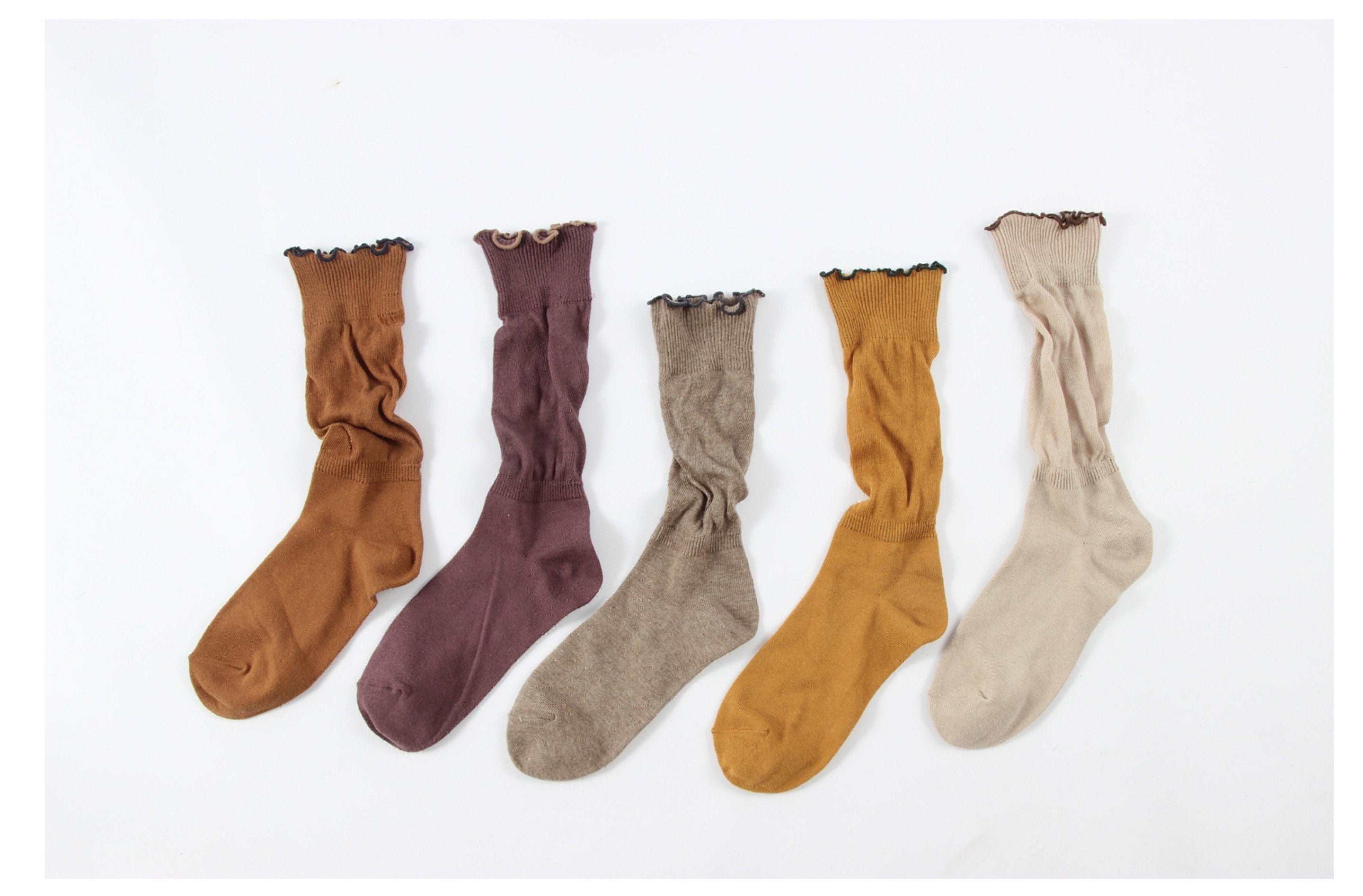 Miss June’s | Women’s | 1 Pair of knit cotton socks｜Creative | Elegant | Cute | Lady | Designed | Gift Idea | Casual | Stylish | Comfortable