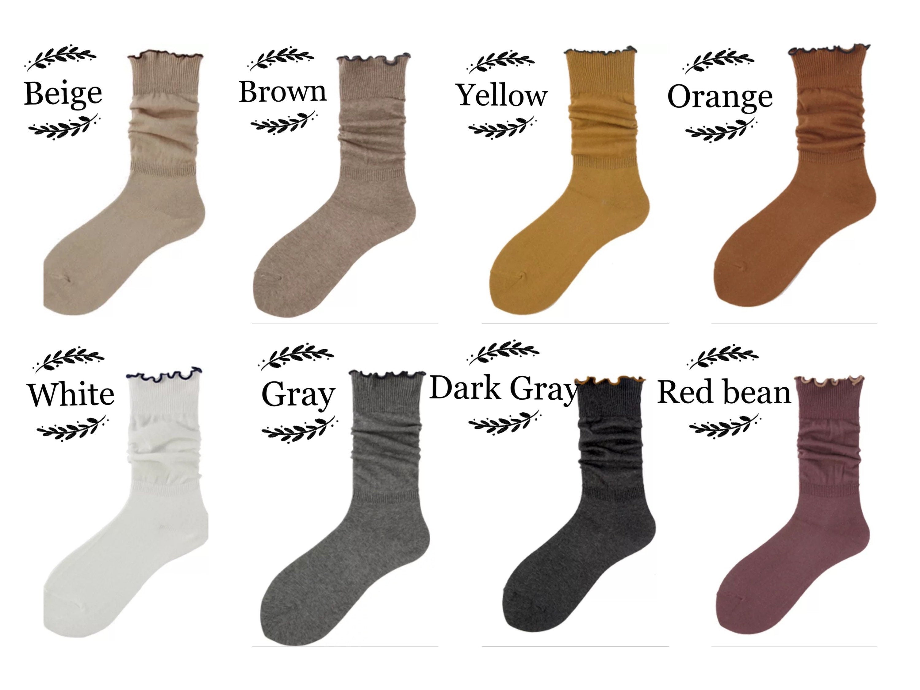 Miss June’s | Women’s | 1 Pair of knit cotton socks｜Creative | Elegant | Cute | Lady | Designed | Gift Idea | Casual | Stylish | Comfortable