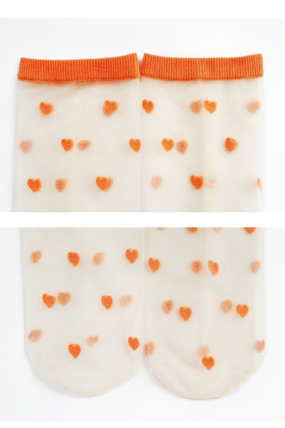 Miss June’s | Women’s Glass Silk-like Transparent socks | Cute | Colorful | Summer | Designed | Gift Idea | Casual | Comfortable |