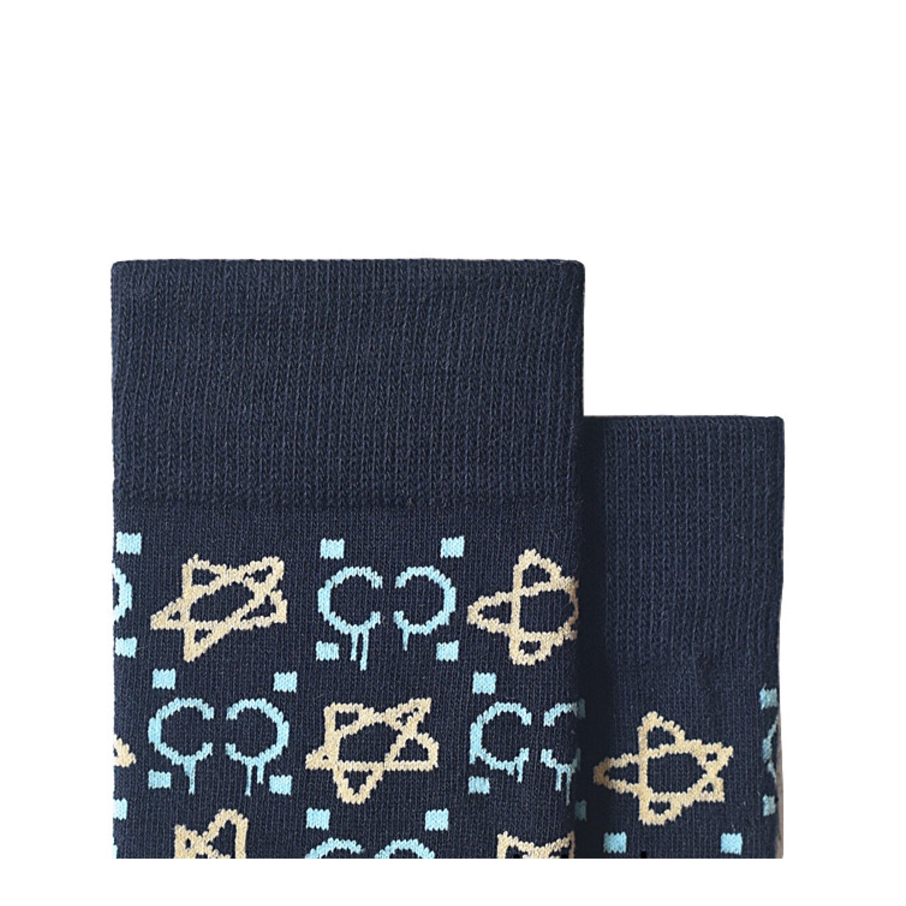 Miss June’s｜1 Pair designer cotton socks| Creative| Colorful | Cool | Patterned | Geometric socks| Unisex socks | Casual |