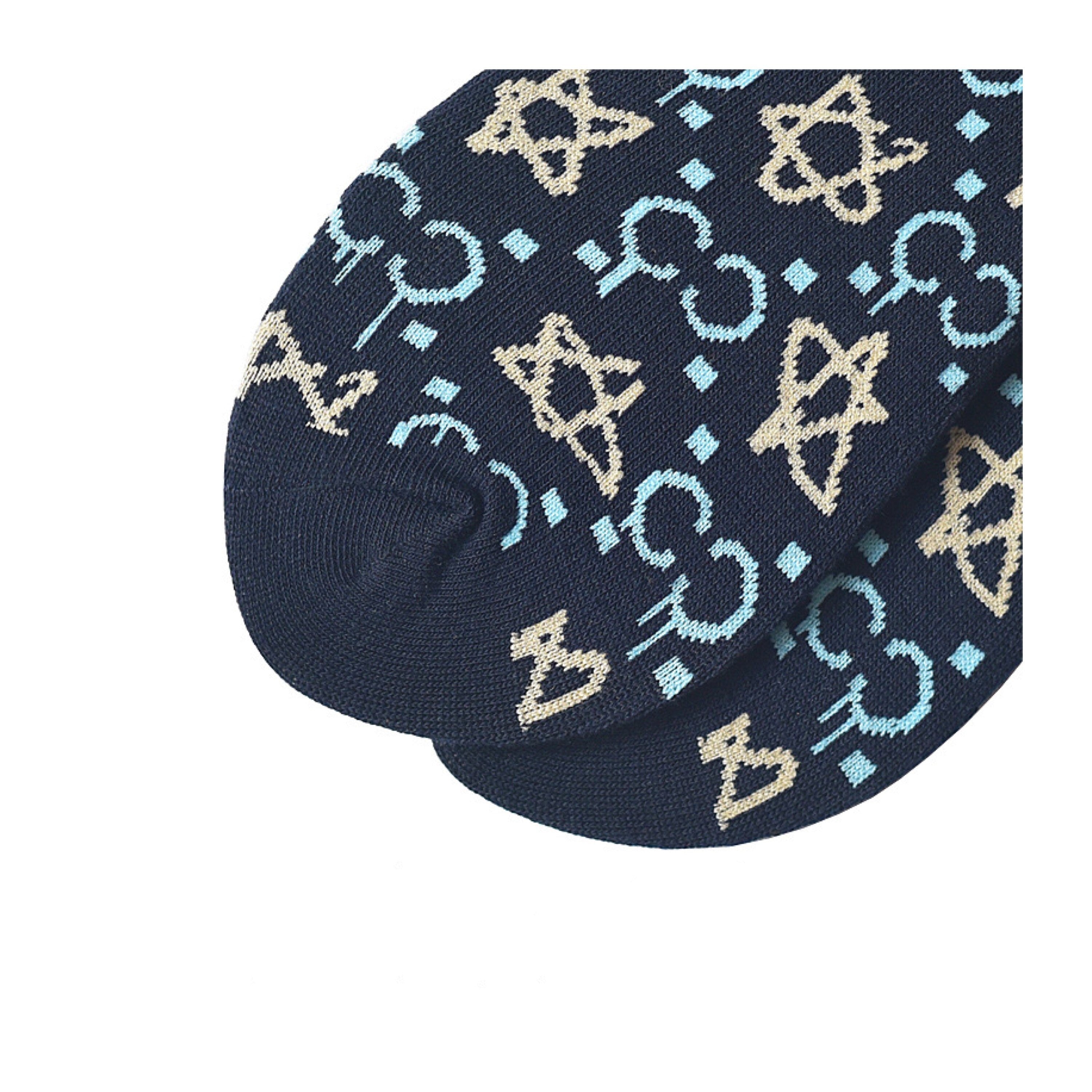 Miss June’s｜1 Pair designer cotton socks| Creative| Colorful | Cool | Patterned | Geometric socks| Unisex socks | Casual |