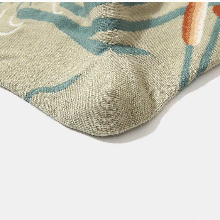 Miss June’s| 1 pair | women’s cotton socks | | Cool | Creative | Cute | Colorful | Patterned| Art socks | Abstract | Gift Idea |Casual|