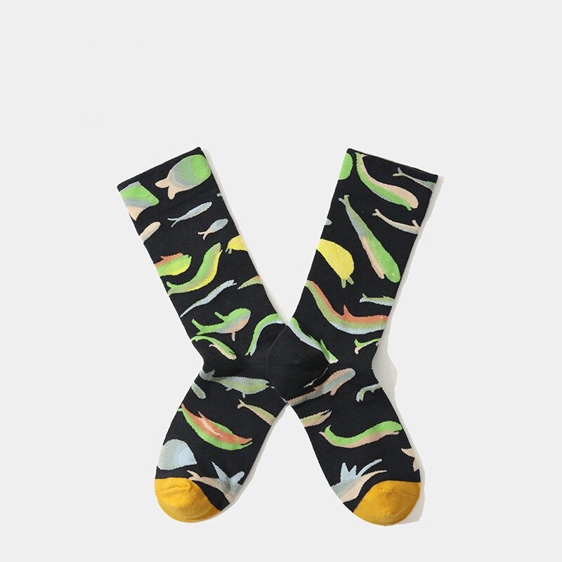 Miss June’s| 1 pair | women’s cotton socks | | Cool | Creative | Cute | Colorful | Patterned| Art socks | Abstract | Gift Idea |Casual|