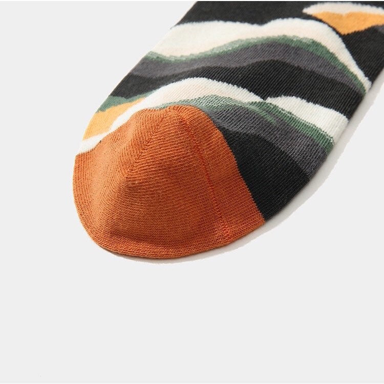 Miss June’s| 1 pair | women’s cotton socks | | Cool | Creative | Cute | Colorful | Patterned| Art socks | Abstract | Gift Idea |Casual|