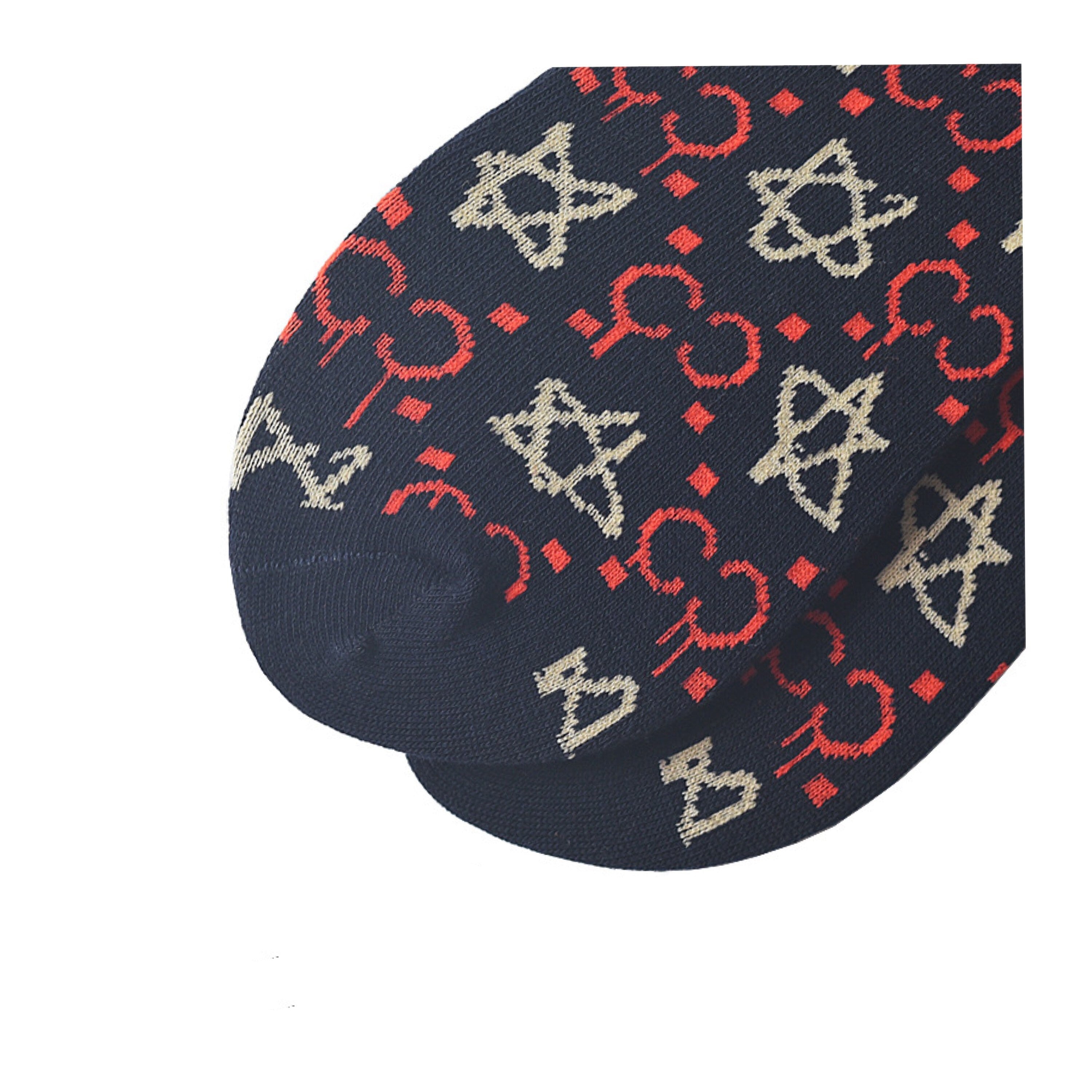 Miss June’s｜1 Pair designer cotton socks| Creative| Colorful | Cool | Patterned | Geometric socks| Unisex socks | Casual |