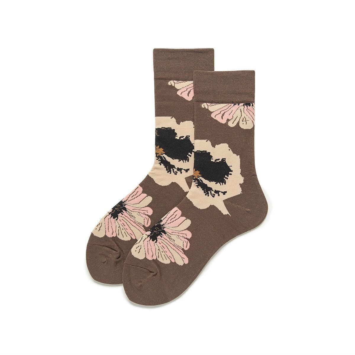 Miss June’s｜1 Pair designer cotton socks| Creative| Colorful | Cool | Patterned | Geometric socks| Unisex socks | Casual |