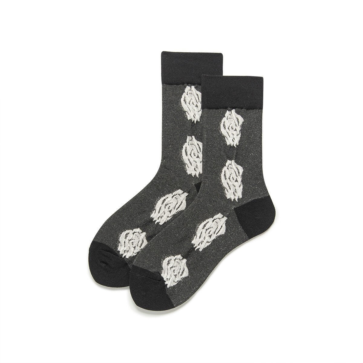 Miss June’s｜1 Pair designer cotton socks| Creative| Colorful | Cool | Patterned | Geometric socks| Unisex socks | Casual |