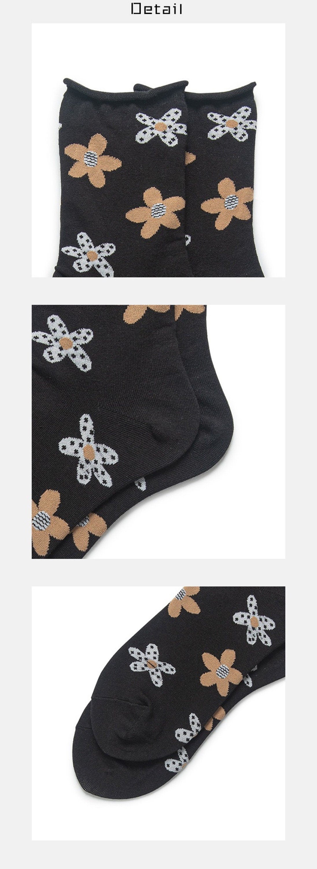 Miss June’s｜1 Pair designer cotton socks| Creative| Colorful | Cool | Patterned | Geometric socks| Unisex socks | Casual |