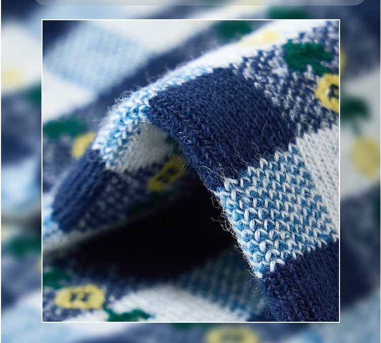 Miss June’s | Set of 3 pairs cotton socks | Cute | Pink | daily | Patterned | Designed | Women | Gift Idea | Casual | Stylish | Comfortable