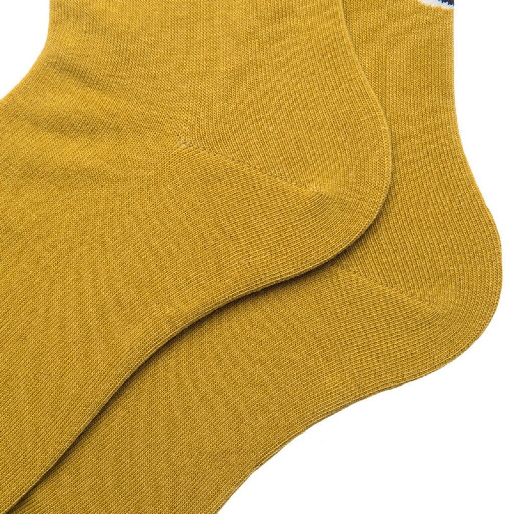 Miss June’s | Women’s | 1 pair cotton socks｜Daily | Eye | Soft | Designed | Solid color | Gift Idea | Casual | Stylish | Comfortable