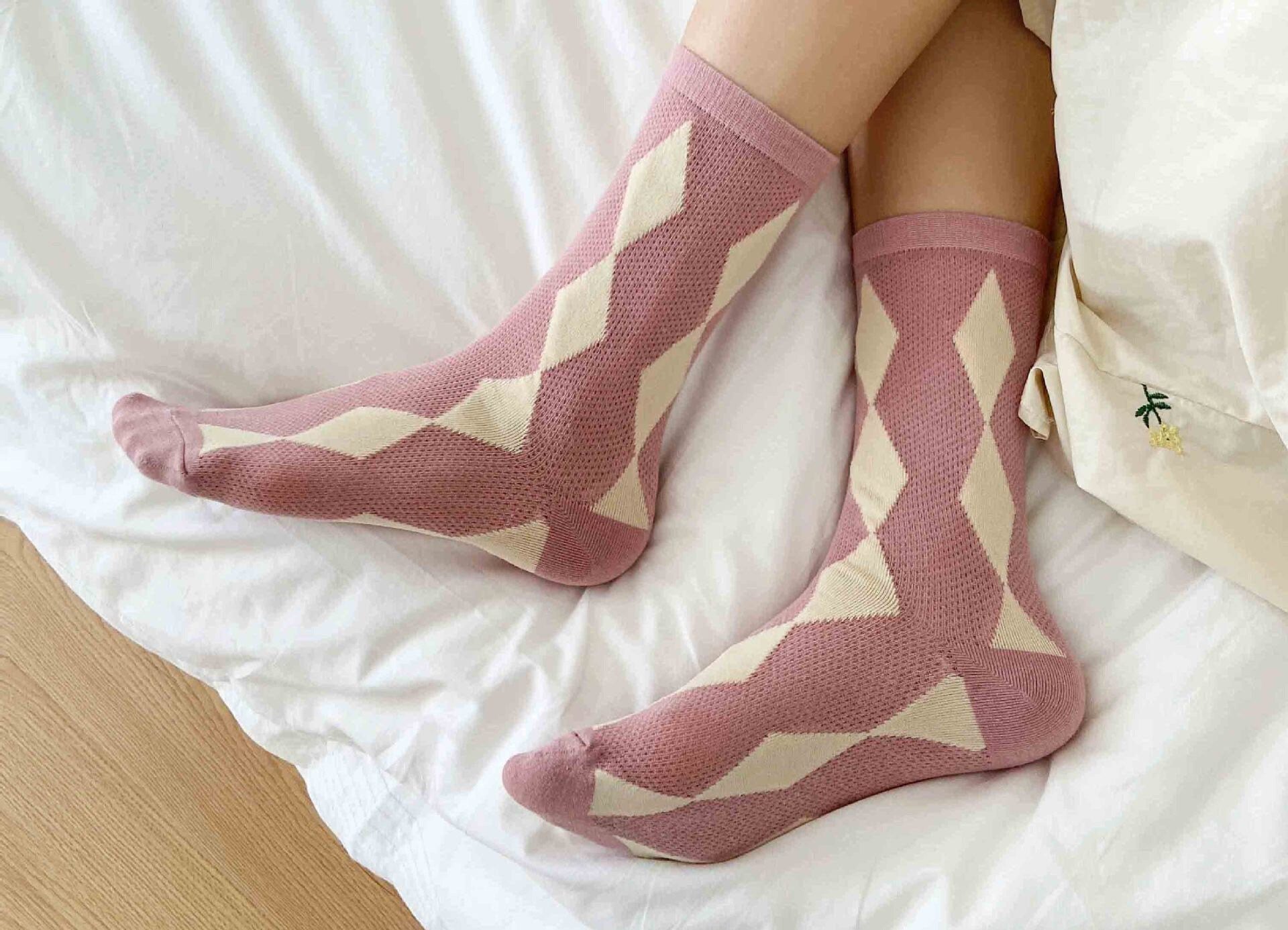 Miss June’s| Women’s light weight cotton blended socks | Cute | Colorful | Summer | Patterned | Gift Idea | Casual | Comfortable |