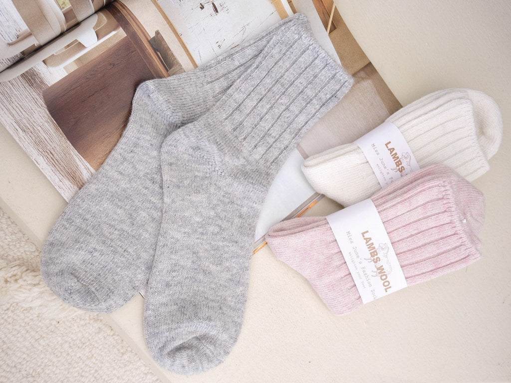 Miss June’s| 1 Pair Wool blended socks|winter| Warm | Soft | High quality| Gift idea | Thanksgiving |women’s socks|Cozy