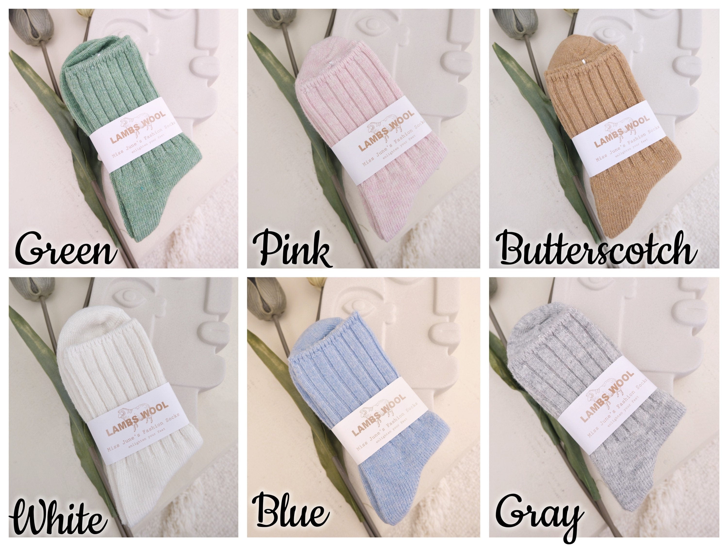 Miss June’s| 1 Pair Wool blended socks|winter| Warm | Soft | High quality| Gift idea | Thanksgiving |women’s socks|Cozy