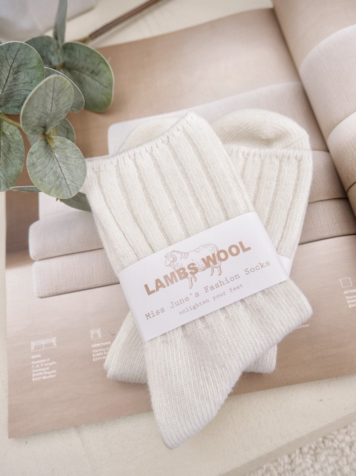 Miss June’s| 1 Pair Wool blended socks|winter| Warm | Soft | High quality| Gift idea | Thanksgiving |women’s socks|Cozy