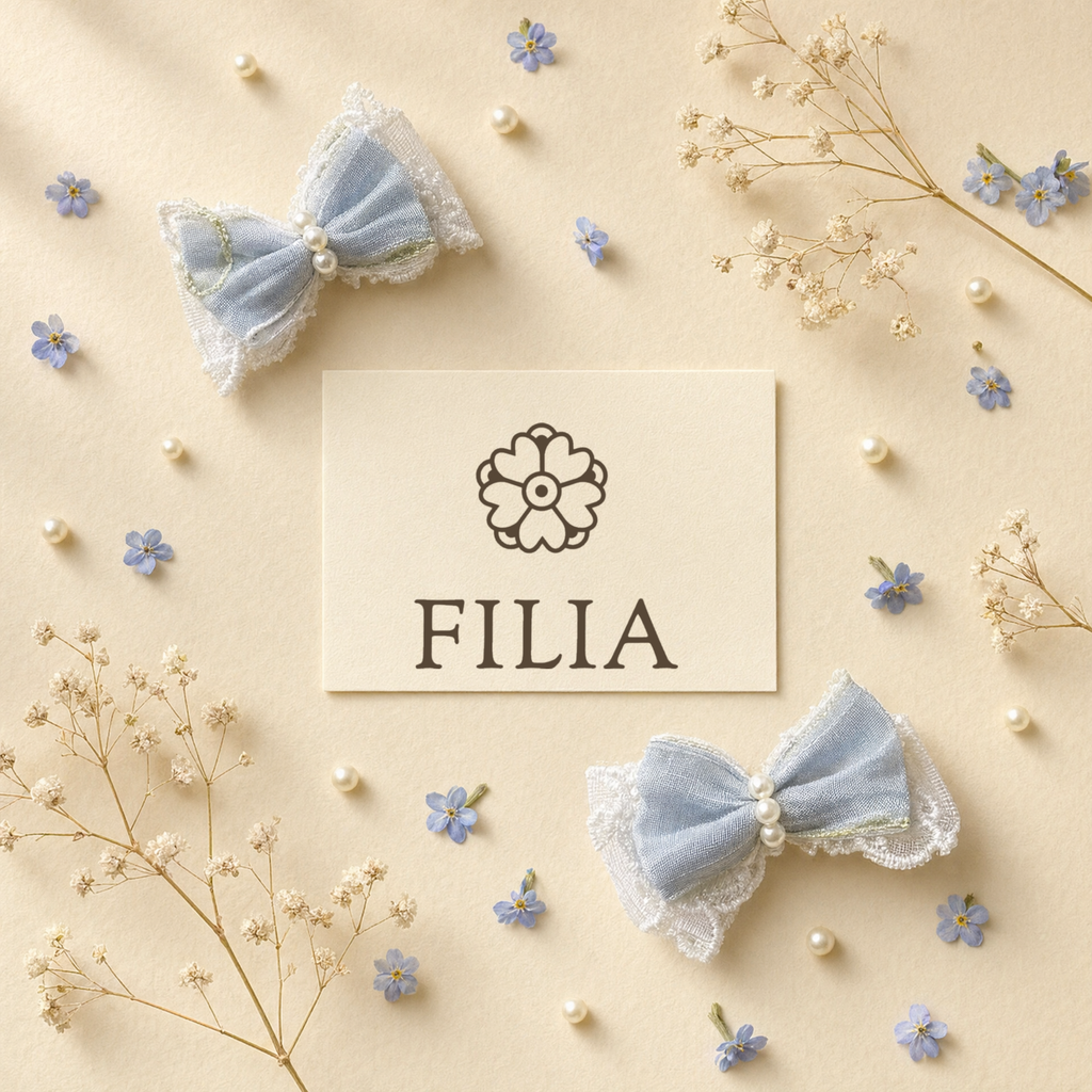 Lace Bow Hair Clip & Hair Tie Collection - product photo 5