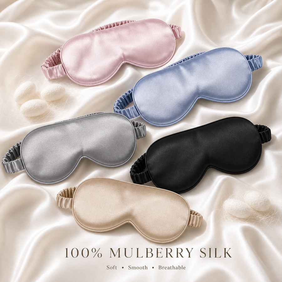 100% Mulberry Silk Eye Mask