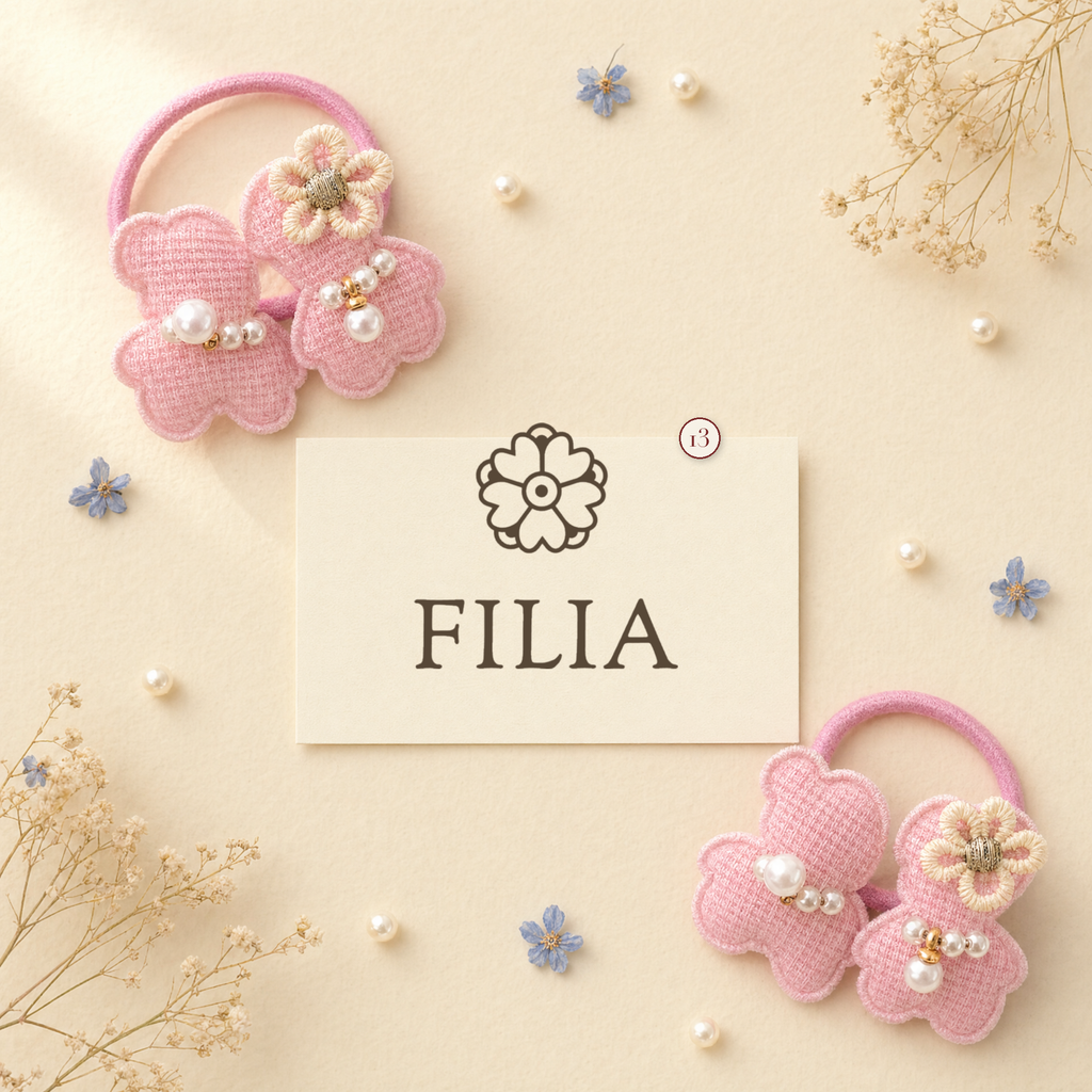 Lace Bow Hair Clip & Hair Tie Collection - variant 13 (labeled v4)